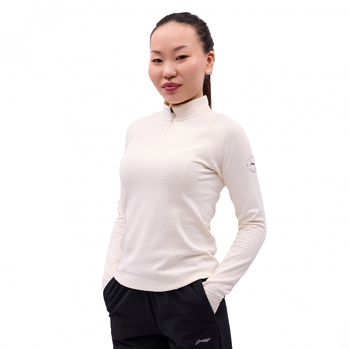 ATLV226-2 Лонгслив Jogging бежевый